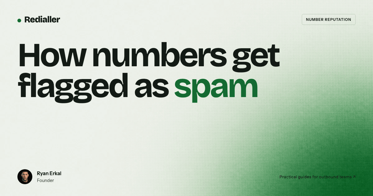 Title card for Why business numbers get marked as spam with Ryan Erkal